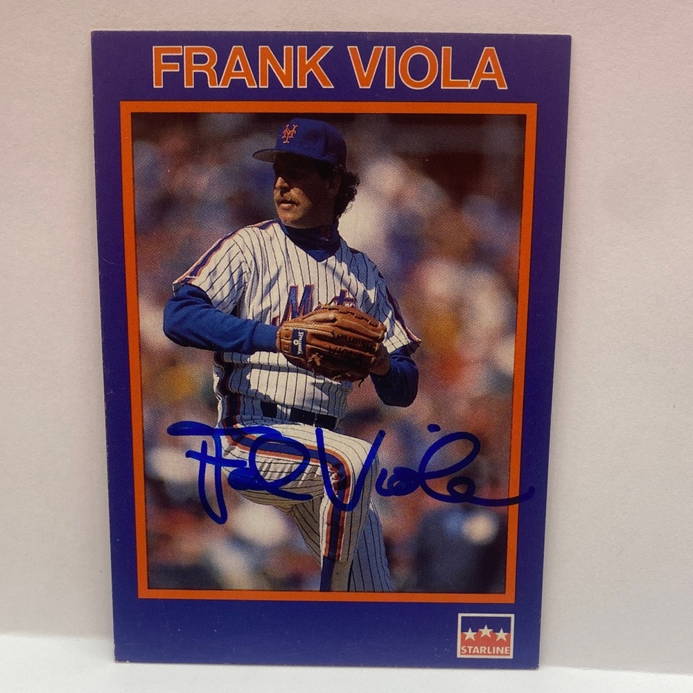 Starline Frank Viola #7 In Person Autograph (065)